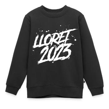 Lloret De Mar 2023 - Kinder Premium Organic Sweatshirt - Schwarz - Vorne - AI Model Kid Female (0cm)