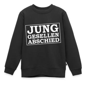 Junggesellen Abschied Jga - Kinder Premium Organic Sweatshirt - Schwarz - Vorne - AI Model Kid Female (0cm)