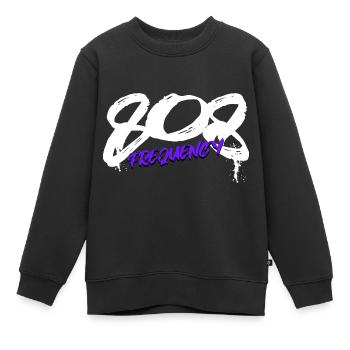 808 Synthesizer Analog Drum Machine - Kinder Premium Organic Sweatshirt - Schwarz - Vorne - AI Model Kid Female (0cm)