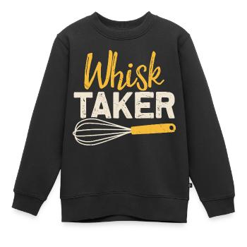 Cuire - Sweat Premium enfant bio - noir - Devant - AI Model Kid Female (0cm)