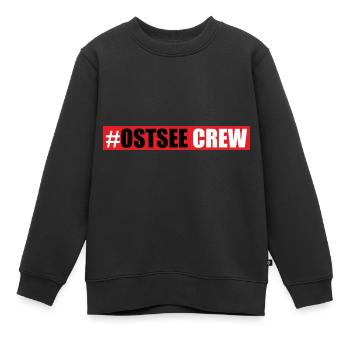 Ostsee Crew - Kinder Premium Organic Sweatshirt - Schwarz - Vorne - AI Model Kid Female (0cm)