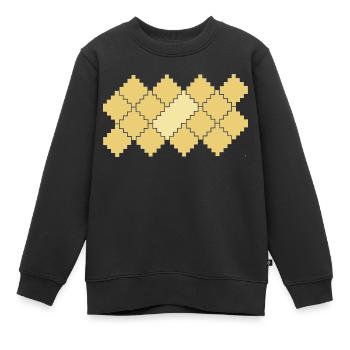 Développer - Sweat Premium enfant bio - noir - Devant - AI Model Kid Female (0cm)