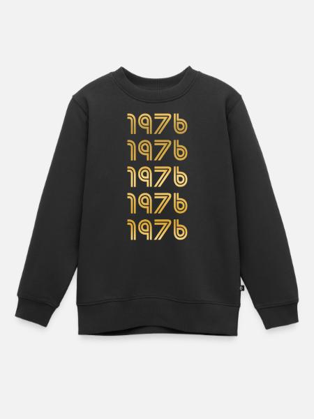 1976 - Sweat Premium enfant bio - noir
