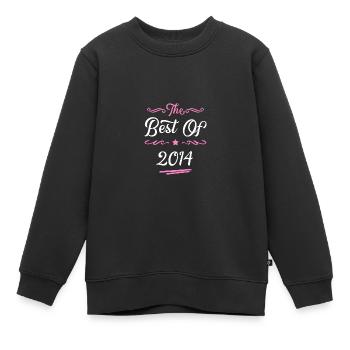 2014 best of - Kinder Premium Organic Sweatshirt - Schwarz - Vorne - AI Model Kid Female (0cm)
