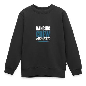 Dancing Crew - Kinder Premium Organic Sweatshirt - Schwarz - Vorne - AI Model Kid Female (0cm)