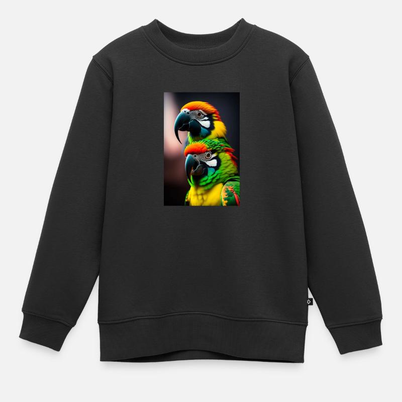 StyleSpectrum - Kinder Premium Organic Sweatshirt - Schwarz