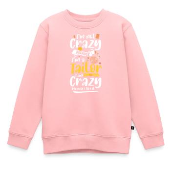 Nähen Anzug - Kinder Premium Organic Sweatshirt - Rosa - Vorne - AI Model Kid Female (0cm)