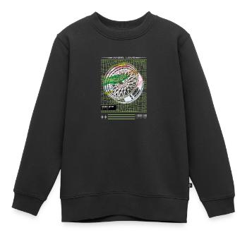 Felge Bunt - Kinder Premium Organic Sweatshirt - Schwarz - Vorne - AI Model Kid Female (0cm)