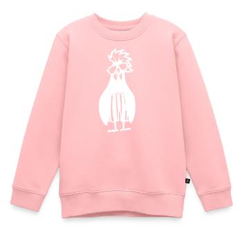 Coole Henne im Badeanzug - Kinder Premium Organic Sweatshirt - Rosa - Vorne - AI Model Kid Female (0cm)