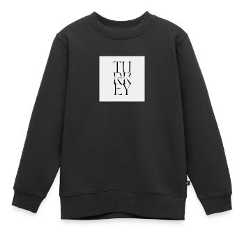 Turquie Istanbul Sweat à capuche unisexe Türkei Istanbul - Sweat Premium enfant bio - noir - Devant - AI Model Kid Female (0cm)