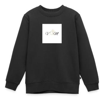 Verlobung Vorlage - Kinder Premium Organic Sweatshirt - Schwarz - Vorne - AI Model Kid Female (0cm)