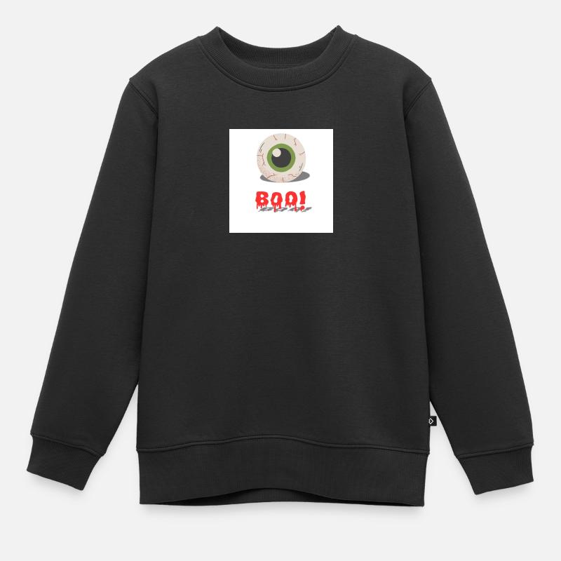Halloween - Sweat Premium enfant bio - noir