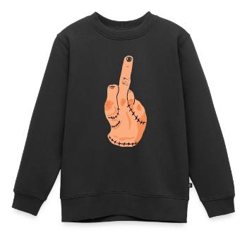 Das Ding - Kinder Premium Organic Sweatshirt - Schwarz - Vorne - AI Model Kid Female (0cm)