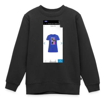 Screenshot 2024 12 22 at 5 37 10 PM jpeg - Kids Premium Organic Sweatshirt - black - Front - AI Model Kid Female (0cm)