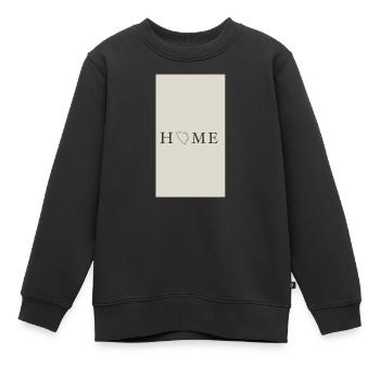 Illustration de l’amour de la patrie sur textile - Sweat Premium enfant bio - noir - Devant - AI Model Kid Female (0cm)
