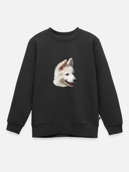 Chiot - Sweat Premium enfant bio - noir