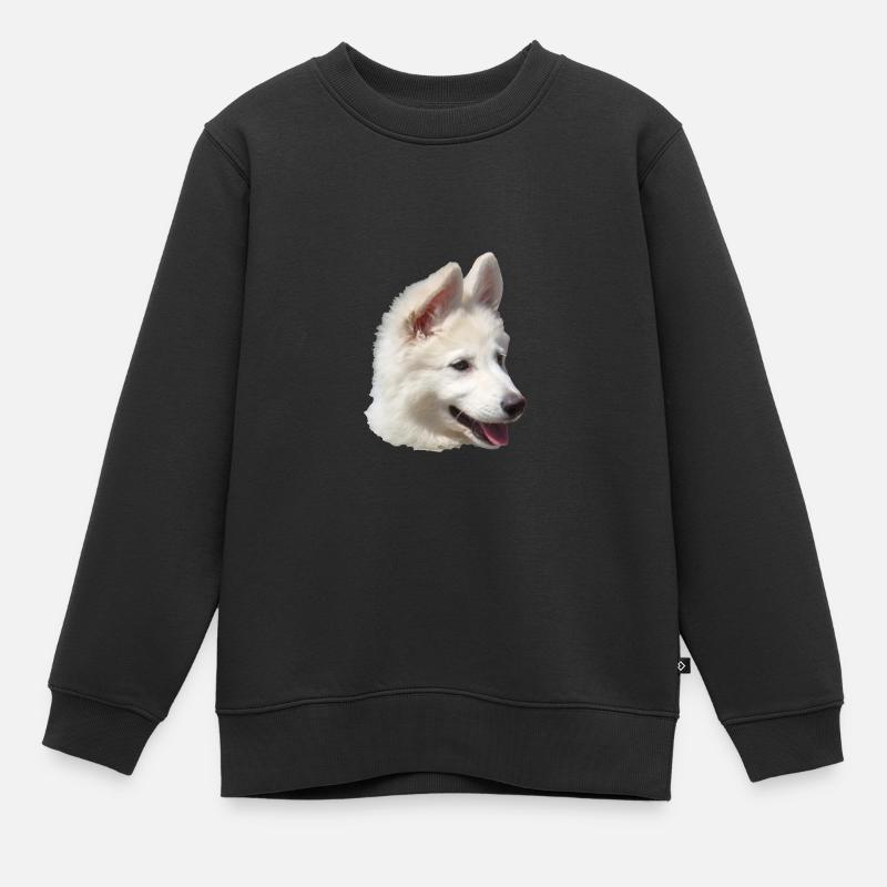 Chiot - Sweat Premium enfant bio - noir