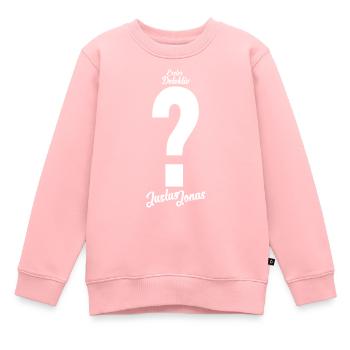 Die Drei ??? Justus Jonas Kostüm - Kinder Premium Organic Sweatshirt - Rosa - Vorne - AI Model Kid Female (0cm)