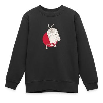 Kunst Japans - Japanische Kunst - Kinder Premium Organic Sweatshirt - Schwarz - Vorne - AI Model Kid Female (0cm)