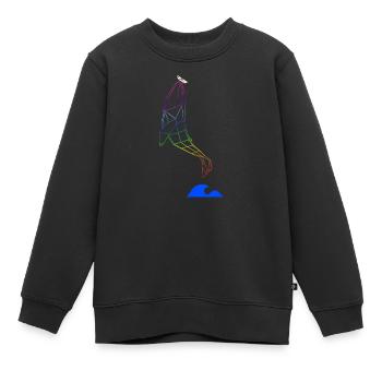 Pride Lifts You Up - Kinder Premium Organic Sweatshirt - Schwarz - Vorne - AI Model Kid Female (0cm)