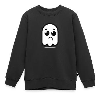 Symbol Minimalismus - Kinder Premium Organic Sweatshirt - Schwarz - Vorne - AI Model Kid Female (0cm)