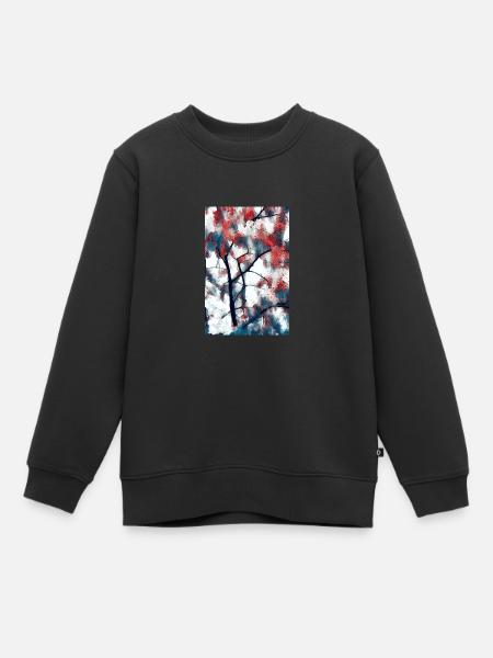 fraicheur - Sweat Premium enfant bio - noir
