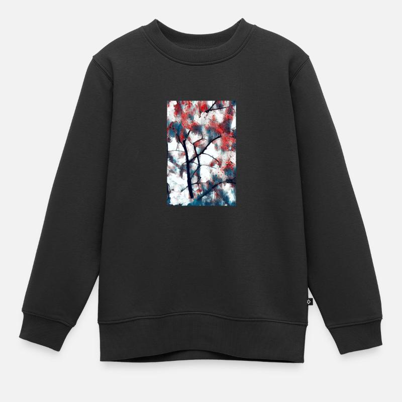 fraicheur - Sweat Premium enfant bio - noir
