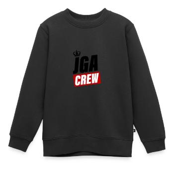 Enterrement de vie de garçon - Sweat Premium enfant bio - noir - Devant - AI Model Kid Female (0cm)