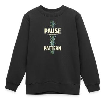 Guérison somatique Thérapie somatique - Sweat Premium enfant bio - noir - Devant - AI Model Kid Female (0cm)
