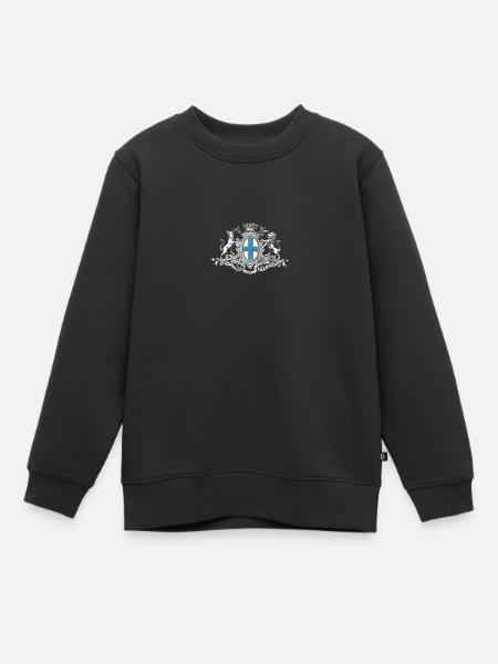 Marseille - Sweat Premium enfant bio - noir
