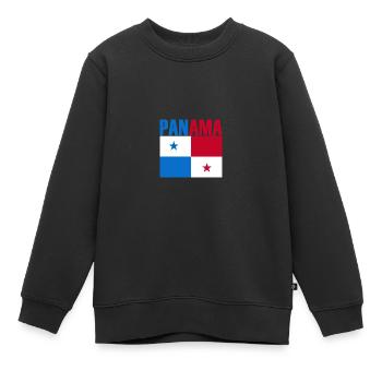 Panama Outdoor Survival - Sweat Premium enfant bio - noir - Devant - AI Model Kid Female (0cm)