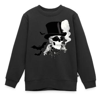douze coups de minuit - Sweat Premium enfant bio - noir - Devant - AI Model Kid Female (0cm)