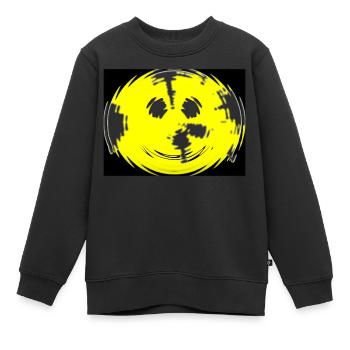rave ball by technoart dsgn - Kinder Premium Organic Sweatshirt - Schwarz - Vorne - AI Model Kid Female (0cm)