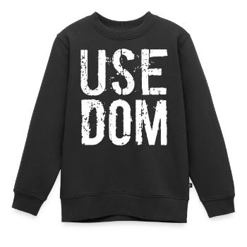 Insel Usedom, Ostsee, Mecklenburg Vorpommern - Kinder Premium Organic Sweatshirt - Schwarz - Vorne - AI Model Kid Female (0cm)
