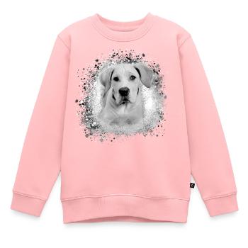cane corsocane corso,dog,painting,graffiti,bulldog - Kids Premium Organic Sweatshirt - rose - Front - AI Model Kid Female (0cm)