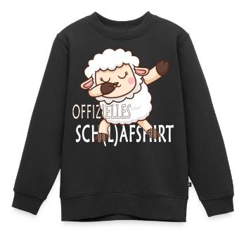 My Official (l)afshirt, Sleeping Pyjamas Dabbin - Kinder Premium Organic Sweatshirt - Schwarz - Vorne - AI Model Kid Female (0cm)