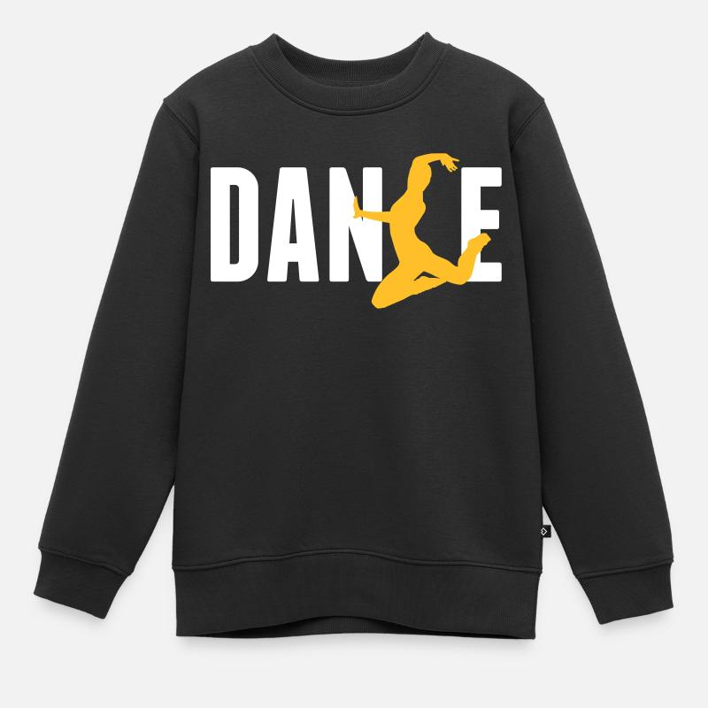 dance - Sweat Premium enfant bio - noir