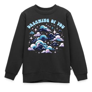 Paroles Mélomanes Auteurs-compositeurs Festival de musique - Sweat Premium enfant bio - noir - Devant - AI Model Kid Female (0cm)