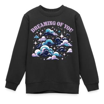 Paroles Mélomanes Auteurs-compositeurs Festival de musique - Sweat Premium enfant bio - noir - Devant - AI Model Kid Female (0cm)