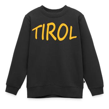 TYROL - Sweat Premium enfant bio - noir - Devant - AI Model Kid Female (0cm)