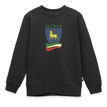 Istrien Tourist Hrvatska Kroatein Urlaub Balkan Re - Kinder Premium Organic Sweatshirt - Schwarz - Vorne - AI Model Kid Female (0cm)