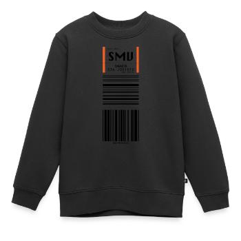 Flughafen Engadin Samedan - Kinder Premium Organic Sweatshirt - Schwarz - Vorne - AI Model Kid Female (0cm)