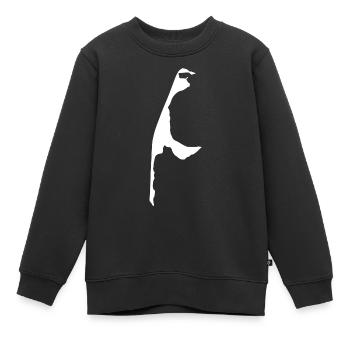 Sylt - Kinder Premium Organic Sweatshirt - Schwarz - Vorne - AI Model Kid Female (0cm)