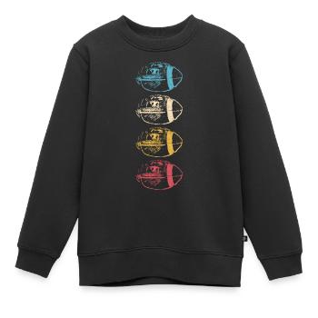 American Football American Vector Pride - Sweat Premium enfant bio - noir - Devant - AI Model Kid Female (0cm)