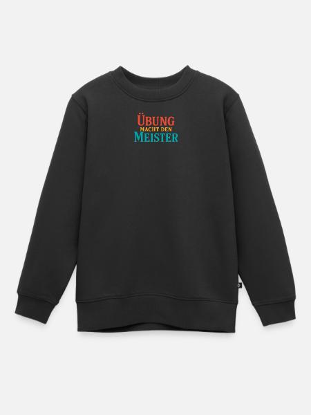 Entraînez-vous à forger le Maître - Sweat Premium enfant bio - noir