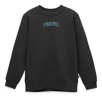 Philadelphia Arc Textured Typography - Kinder Premium Organic Sweatshirt - Schwarz - Vorne - AI Model Kid Female (0cm)