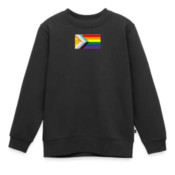 Fierté du handicap - Sweat Premium enfant bio - noir - Devant - AI Model Kid Female (0cm)