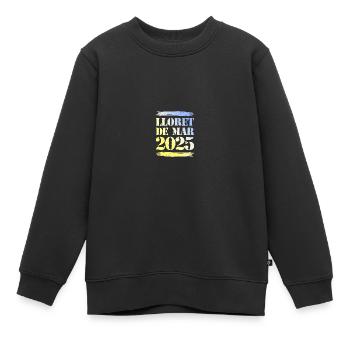 Lloret De Mar 2025 - Kinder Premium Organic Sweatshirt - Schwarz - Vorne - AI Model Kid Female (0cm)