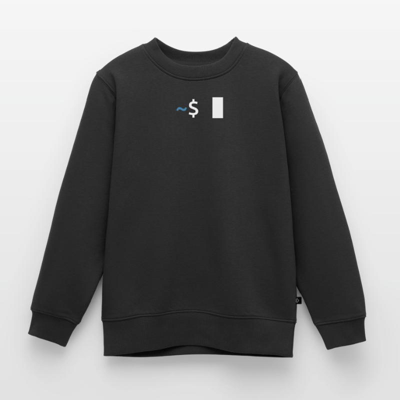 Linux Shell Command Kids Premium Organic Sweatshirt