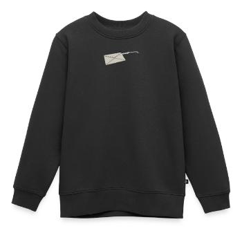 Ouvre-lettre | Coupe-papier - Sweat Premium enfant bio - noir - Devant - AI Model Kid Female (0cm)